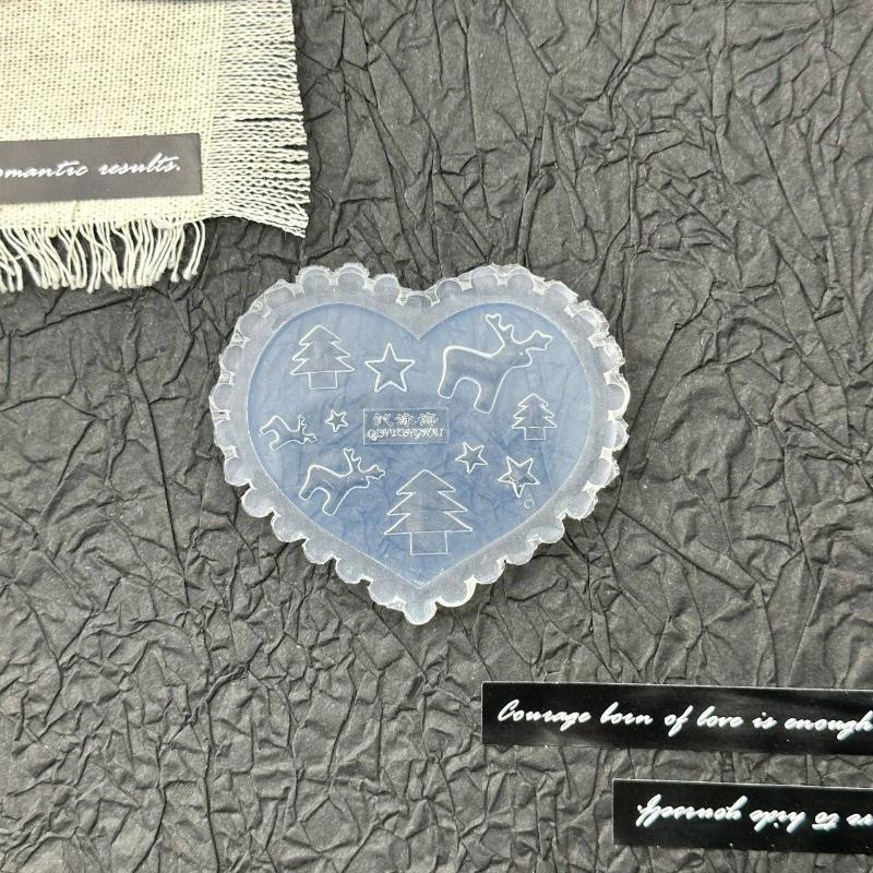 Rose Flower Butterfly 3D Silicone Nails Mold Tulip Nails Templates Diy Nail Art Decor Soft Stamping Mold Manicure Design Tools