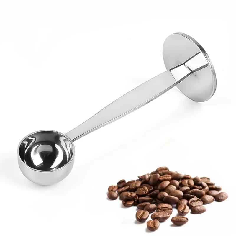 Stand Coffee Powder Measuring Tamper Spoon Coffee&Tea Tools Stand Coffee Measure Tamper Scoop Kitchen Accessories