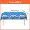 Party Stitch Tablecloth With Waterresistant Material For Kids Decor Birthday