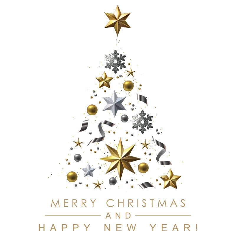 Christmas Decoration Scene Arrangement Balloons Christmas Trees Window Decorations Shop Windows Static Glass Stickers