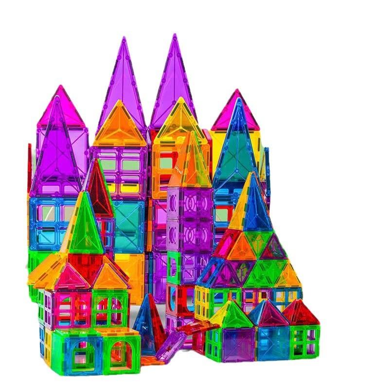 Building Blocks Magnetic Stem Learning Toy 2d 3d Children Toy Gift Creativity