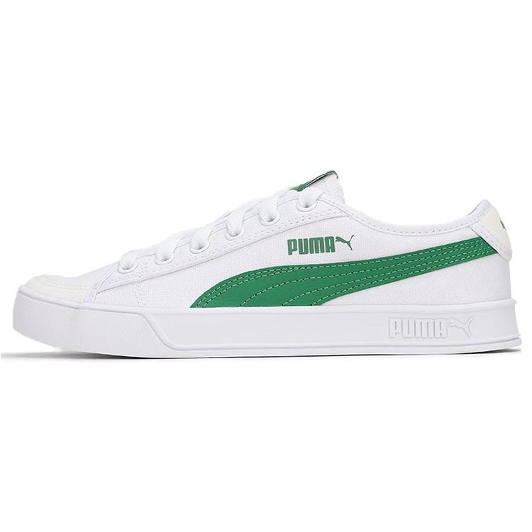 PUMA Smash v2 Vulc CV  White Amazon Green  Men s 365968-08 EU 36