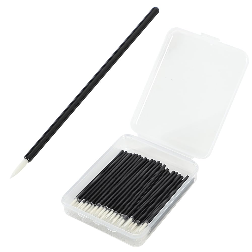 

Кисть для рисования TKY Fine Brush, одноразовая пластиковая модель, набор из 200 штук (белый) белый
