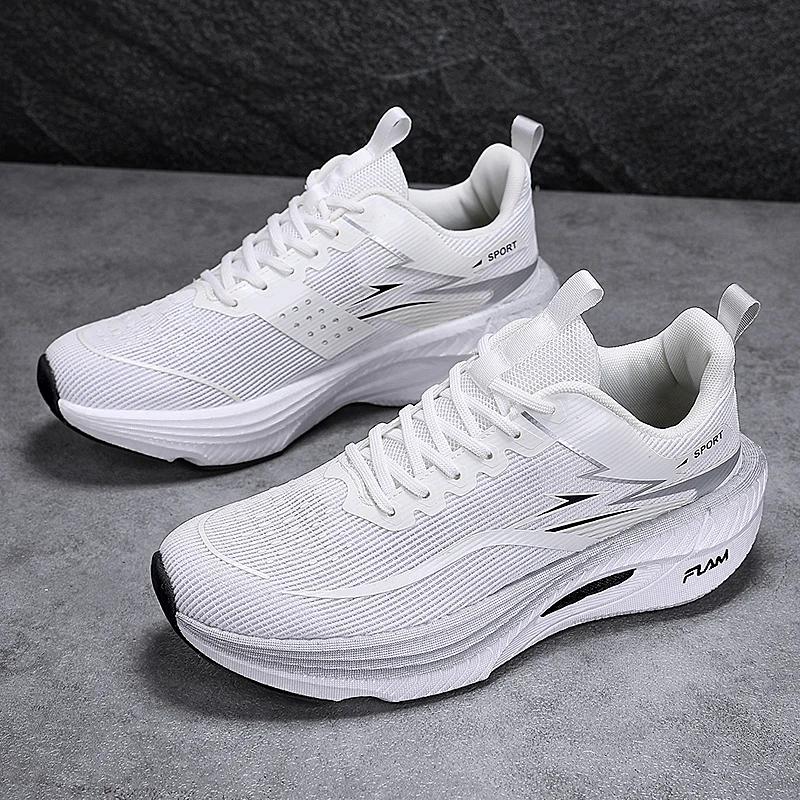 Sneakers Herren Mesh Atmungsaktiv Lässige Herrenschuhe Unisex Leicht Weich Dicke Sohle Loch Paarschuhe Sportsneakers Damenschuhe