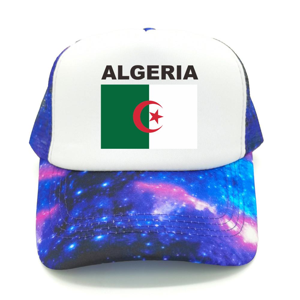 Cool Algeria Trucker Șapcă unisex Algeria Flag Pălărie Șapcă de baseball Șapci unisex plasă plasă
