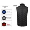 Men's Dual Control USB Heated Vest - 11 Zone, 3 Temperature Settings for Winter