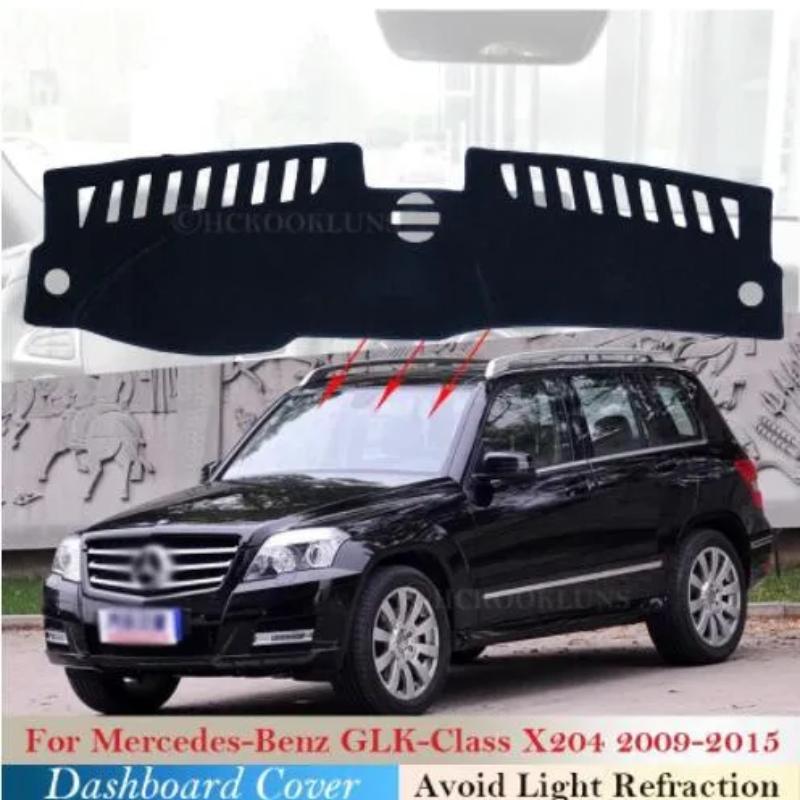 

Защитная накладка крышки приборной панели для GLK X204 2009-2015 Автомобильные аксессуары Солнцезащитный козырек GLK280 GLK300 GLK350 GLK220 GLK250