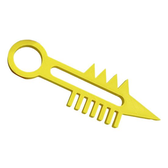 

Engraving Tool Set with Hanging Hole Design Clay Sculpture Dressing Firm Structure DIY Engraving Tool жёлтый