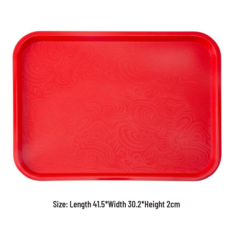 Festive Red Housewarming Candy & Snack Tray for Living Room