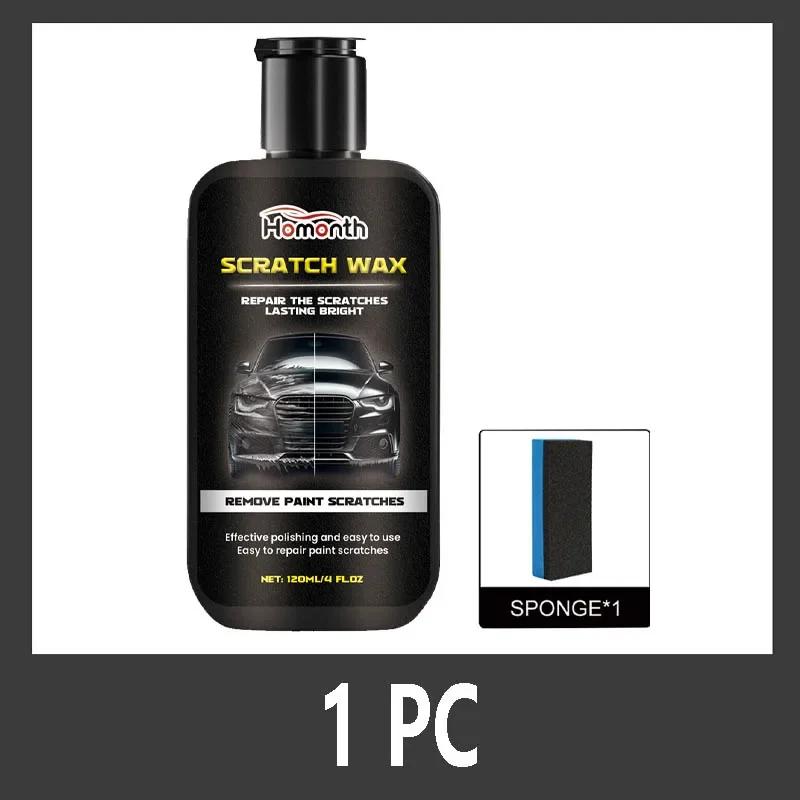 QC19 120ML Scratch Repair Wax, Fast Scratch Removal for Cars, Multifunctional Polishing Protective Wax, for Minor Scratch Repair