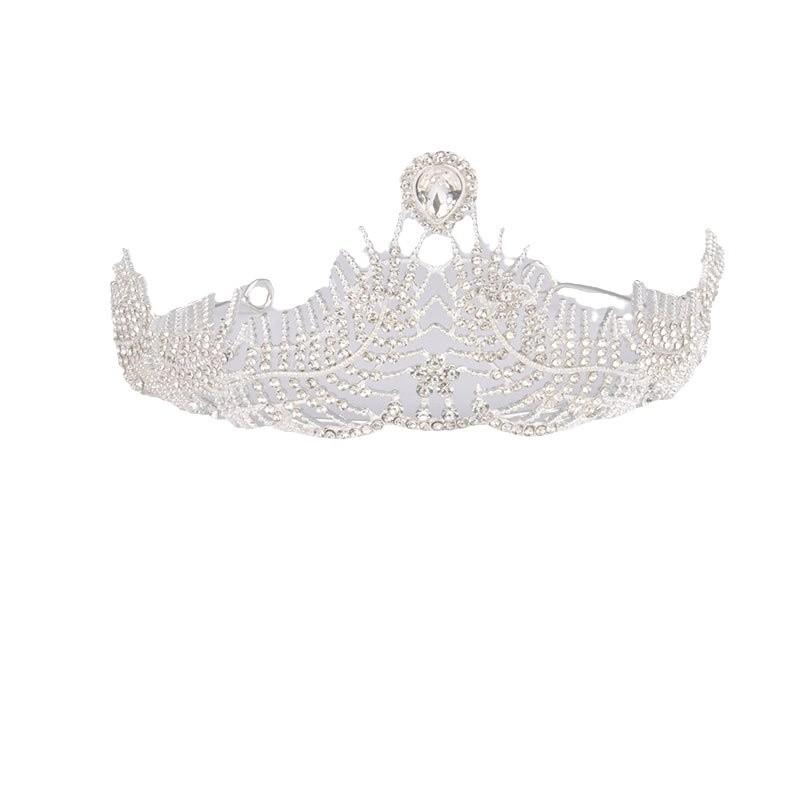 Headgear Premium Heavy Industry Flash Diamond Princess Wings Headband Wedding Dress Evening Dress Crown