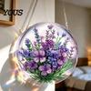 Bedroom Wall Decoration Kit DIY Rhinestone Door Sign Kit, Halloween Pumpkin Flower Animal Pattern Art Sign, Handmade Hanging Decor
