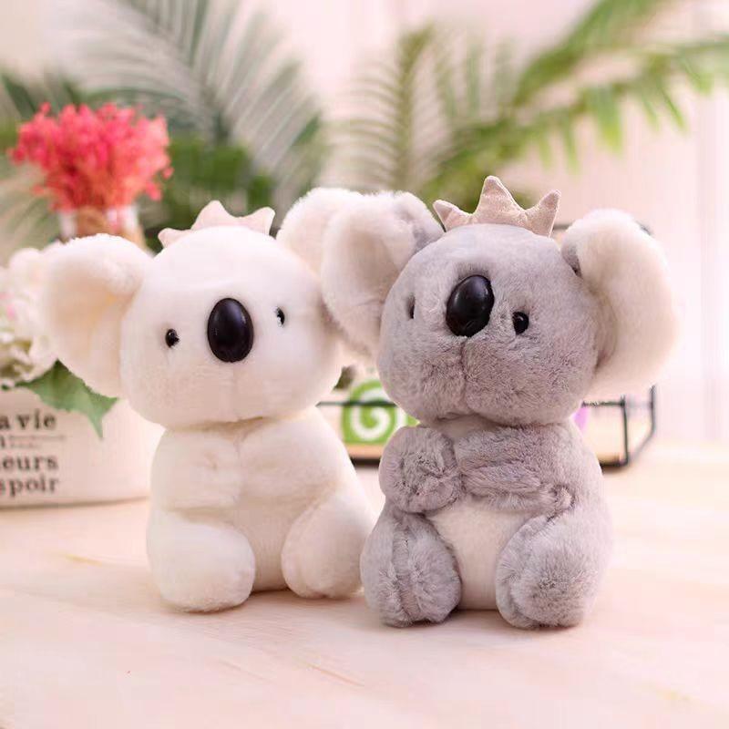Crown Koala Cute Plush Toy Charming Cartoon Girl Children Birthday Doll Gift