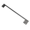 Door Latch Guard Plate Stainless Steel Enhanced Safety L Shaped Door Latch Shield Protector for