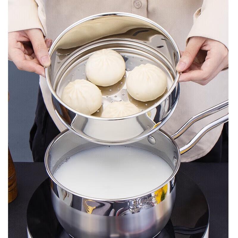 Wu Tuo 16CM Non-stick 304 Stainless Steel Saucepan