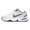 Air Monarch 4 Branco Marinho Preto Branco Tênis Chunky de Cano Baixo Unissex 415445-102(Equipe771-)