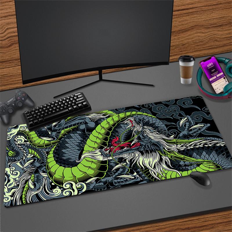 Gaming Mouse Pad Dragon Large Gamer Mousepad Computer Gaming Table Carpet Desk Mat XXL 900x400mm Mouse Mats Rubber Keyboard Pads