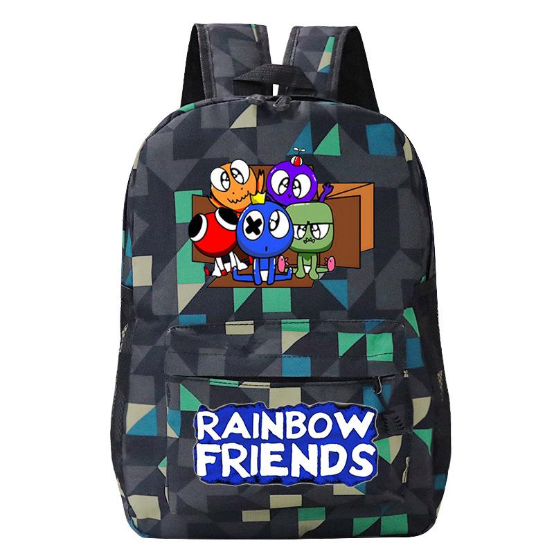 Cartoon Backpack For Primary School Students, Junior High School Students, Campus Burden Reduction Schoolbag Wide Shoulder Large Capacity Computer Bag