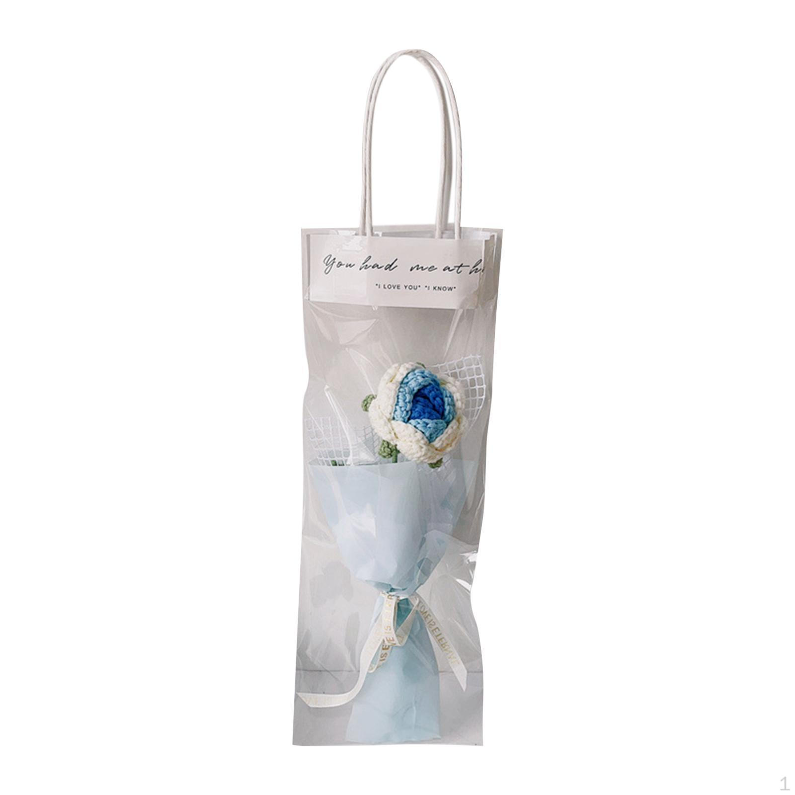 

Artificial Flower Eternal Blessing Home Decoration DIY Decor Packaging for Valentine s Day Blue Rose