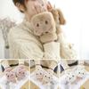 Fashion Plush Rabbit Fur Mittens Soft Winter Warm Warm Thick Gloves Comfortable Cute Plush Gloves Women