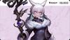 O Tapete de Borracha FANTASY Edição Sem Bordas para Magic: The Gathering—Personagem "Final Player" "Y'shtola Lulu, Bruxa" MFR-07