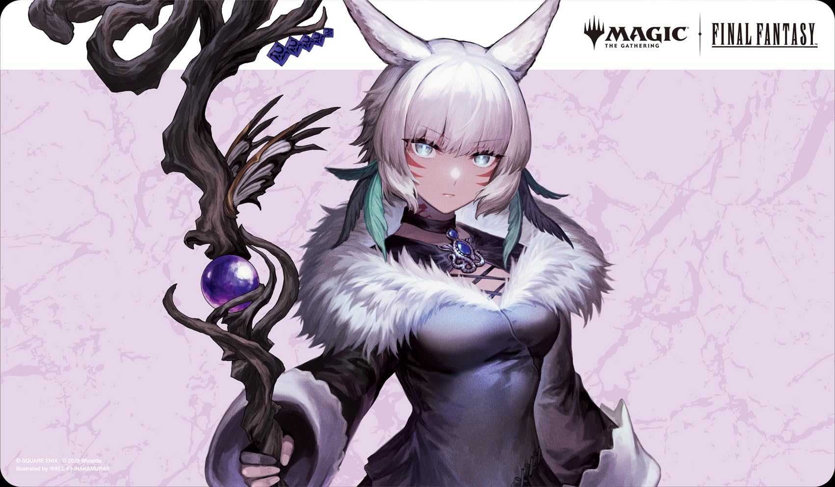 магия: The Gathering - Резиновый коврик игрока FINAL FANTASY  Персонаж  Безрамочная версия  И Штола, Лулу  MFR-07