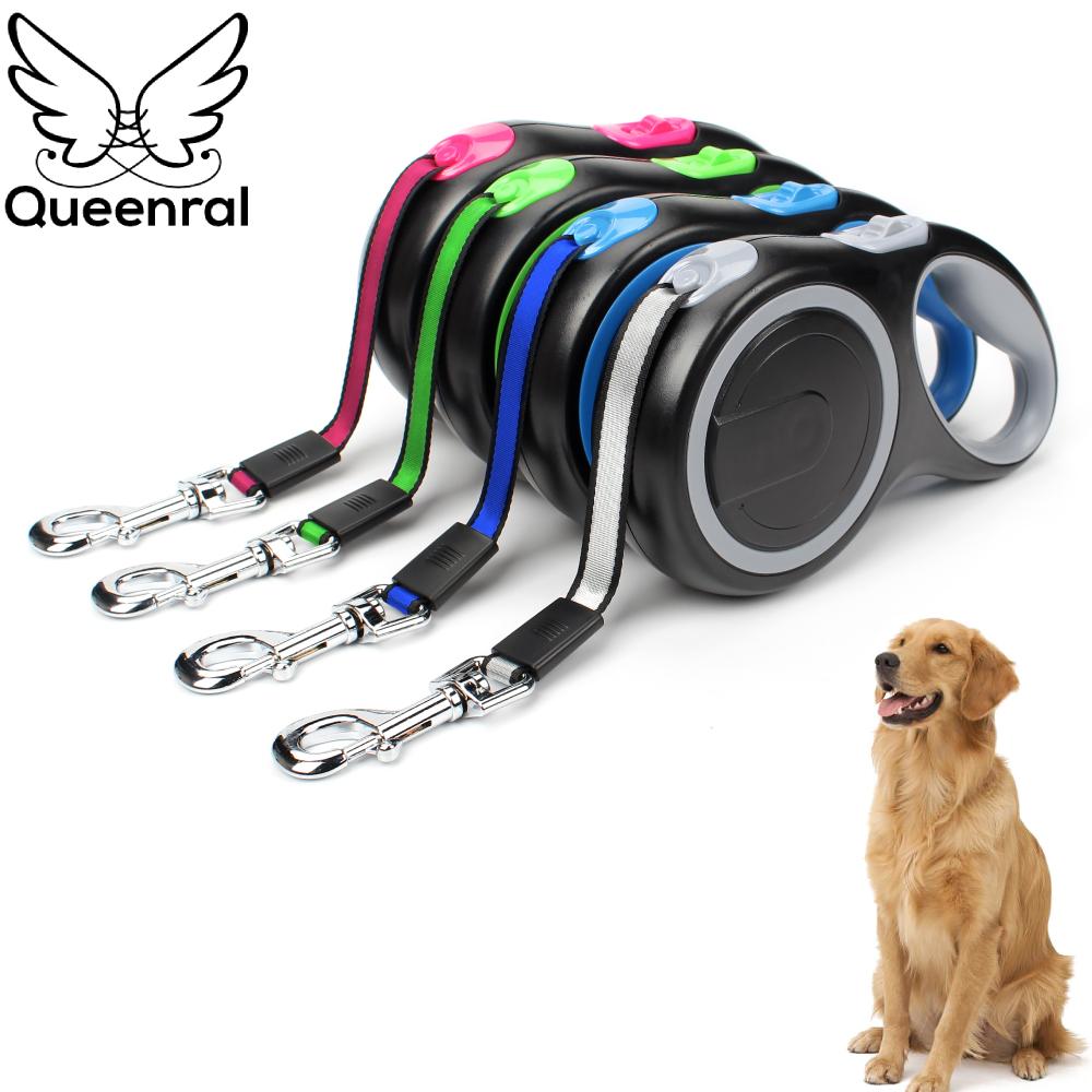 Buy QUEENRAL 8M Retractable Dog Leash Long Durable Pet Lead Automatic