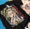 Poseidon T-shirt Ragnarok Buddha Statue Anime Manga Fan Gift Shirt for Men and Women Summer Pure Cotton Comfortable Loose Top