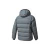 FILA Athletics Basic Sports Simple Hooded Long Sleeve Warm Down Jacket Men Jacket Rock-Gray A11M242904FGY