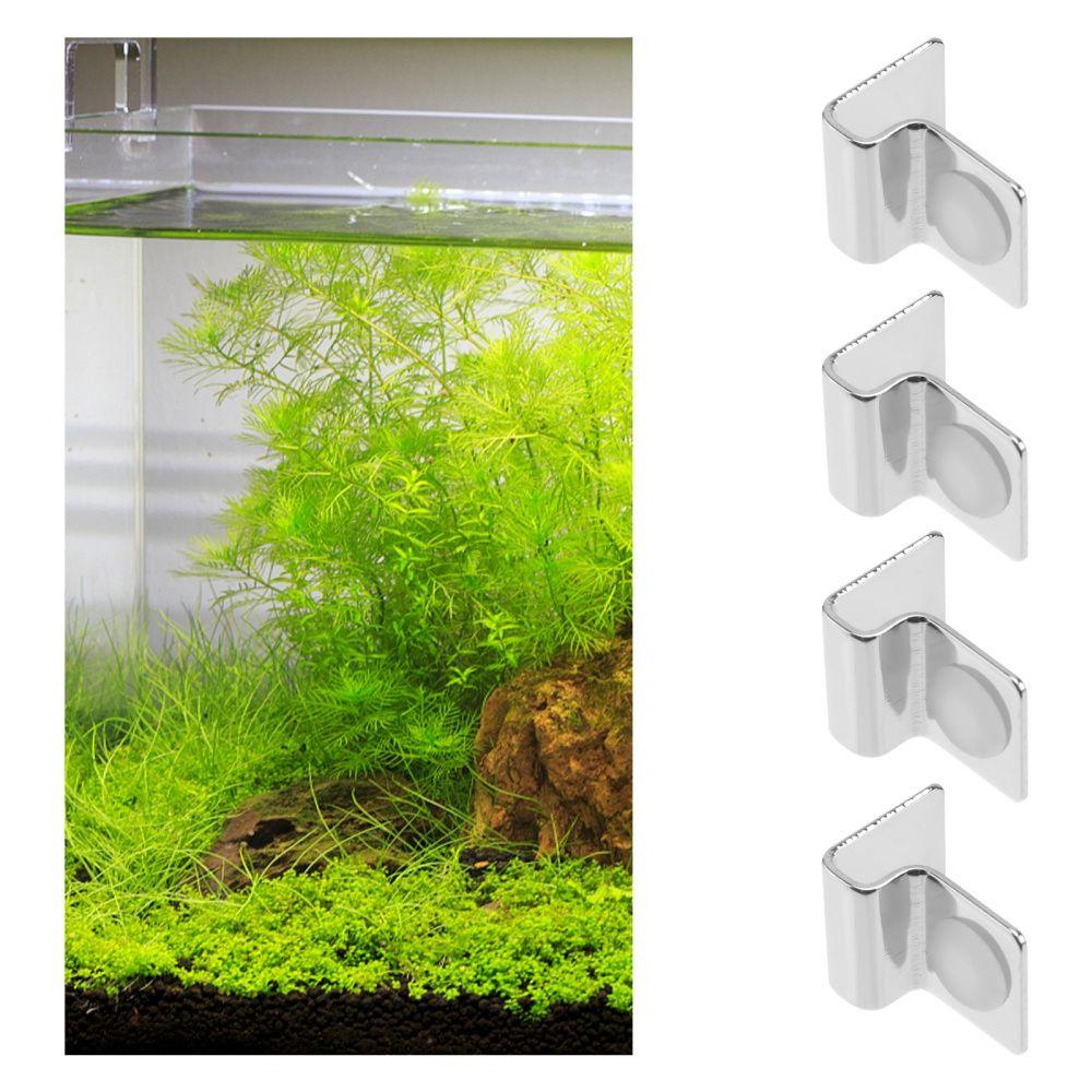 Accessories Replacement Aquatic Pet Supplies Aquariums Lid Support Fish Tank Brackets Glass Lid Clips Glass Cover Holders