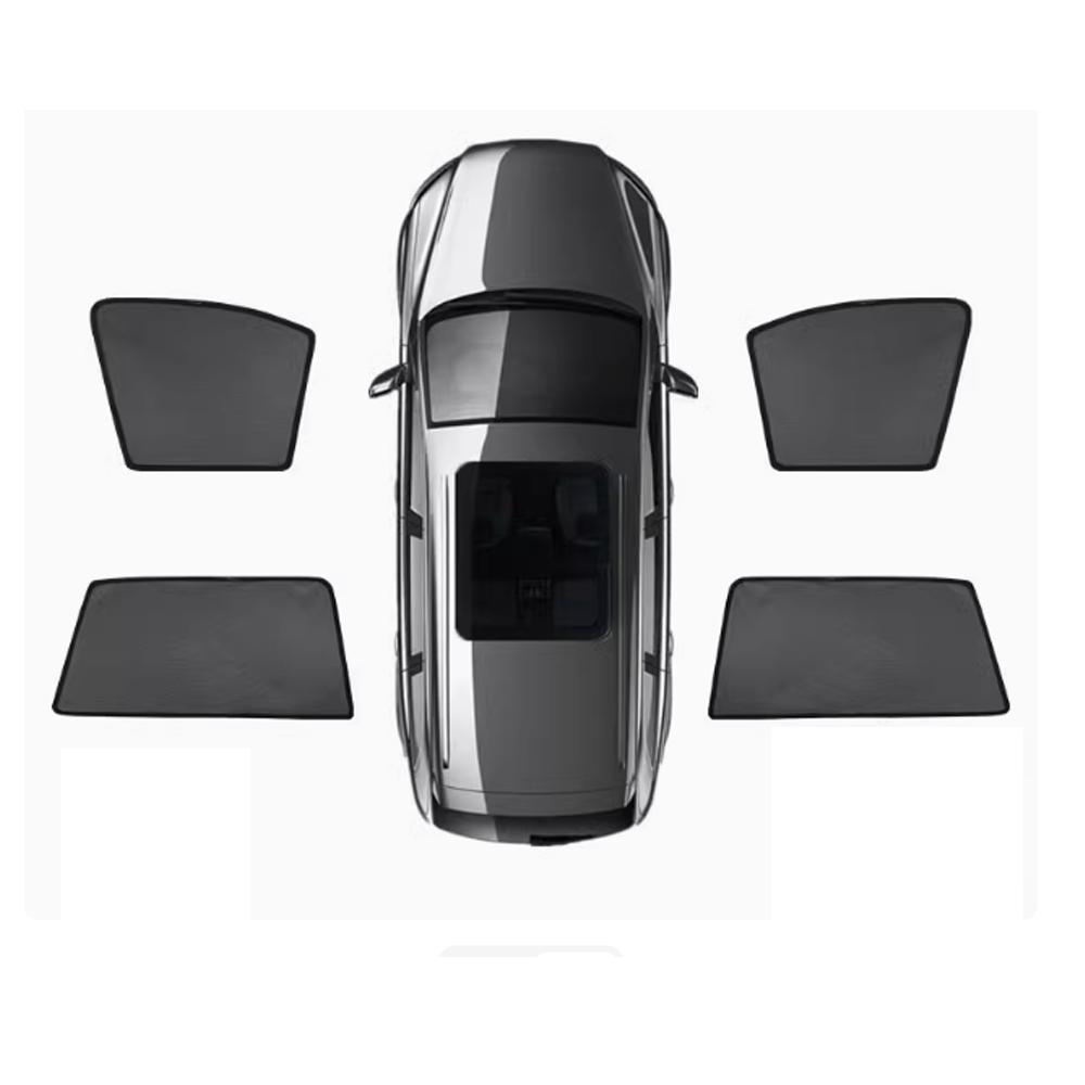 Car Magnetic Sunshades for BMW 5 Series G60 520i M Sport 2024~2026 Roof Windows Sun Visor Windshield Curtain Sunroof Accessories