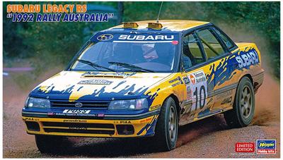 Hasegawa Scale Subaru Legacy RS 1992 Rally Australia Plastic Model Kit 20527 1/24