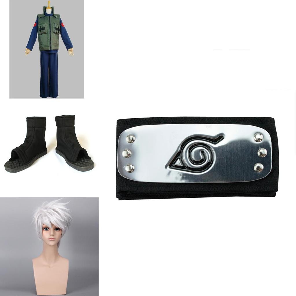 Versatile New Naruto Cosplay Costume Kakashi Hatake Full Suit For Every Occasion