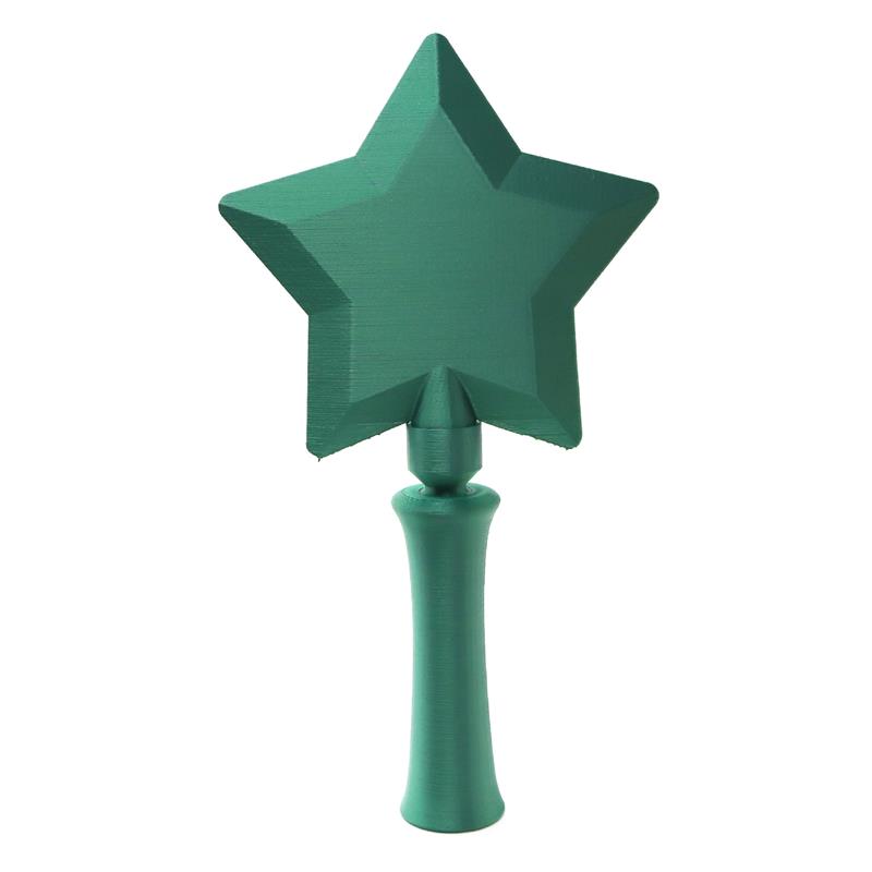 Shaped Star Card Clip Magic Wand Style Non-Contact Payment Tool Durable Scratch Resistant Plastic Card For Quick Payments