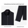 K-Boxing Men's Business Casual Stand-up Collar Jacket HKDR1180