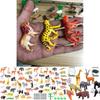 Animal Set 53 Pieces Of Wild Animals Ocean Insects Farm Dinosaurs Simulation Small Animal Models For Children Characters)