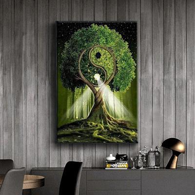 5D Diy Diamant Malerei Tai Chi Baum Set voller Diamant Stickerei Mosaik Kunst Bild von Strass Dekor Geschenk