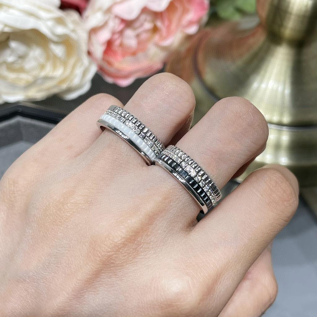 Hot Brand Vintage Women's Rings Diamond Luxury Jewelry for Women Designer Pure Rings 925 Sterling Silver Lovers Weeding Rings