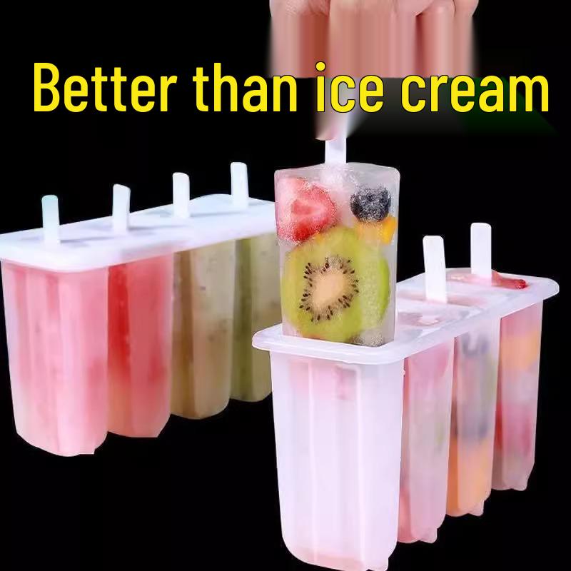 Selbstgemachte Sommer-Eisformen für Kinder – Gefrorene Früchte & Eiswürfelbox