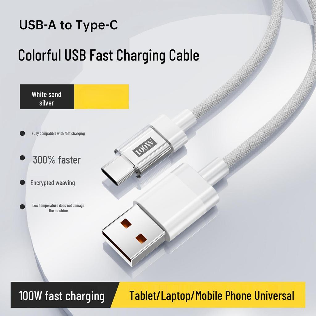 Compatible with OPPO R17/Reno/FindX/K5/K3/K7/A11/A72 Fast Charging Data Cable