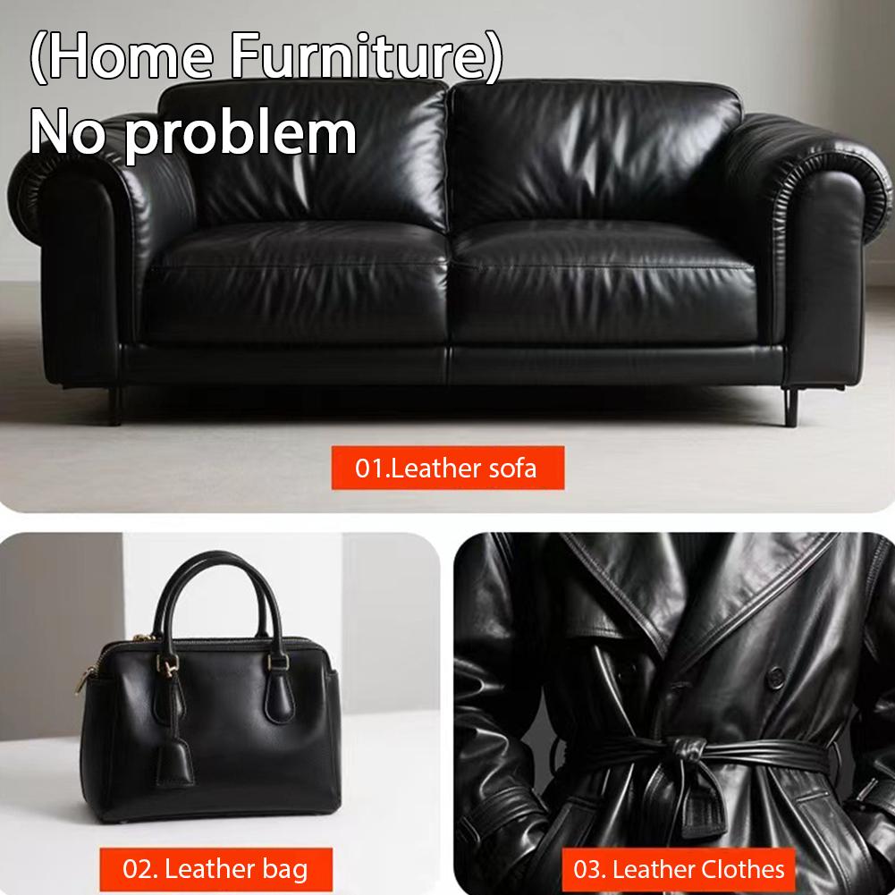 Car Leather Cleaner Liquid 100ml Leather Seats Polishing Refurbishing Liquid For Car Automobile Maintenance Nourishing Solution