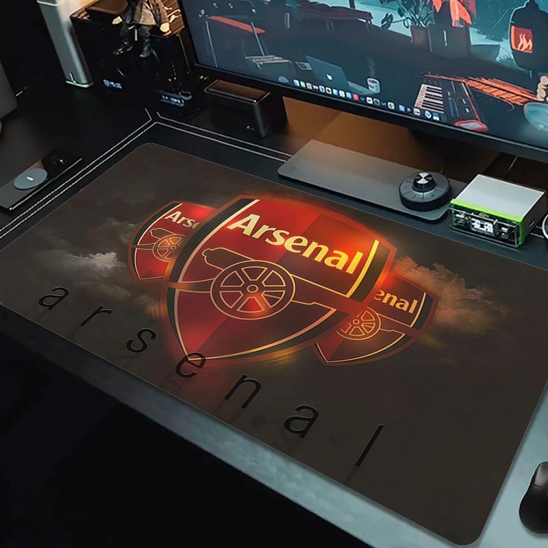 Arsenal Football Club3 Print  Cushion Non-slip Laptop Tablet Big Mousepad XXL Mat Mini PC Playmat With Lock Edge