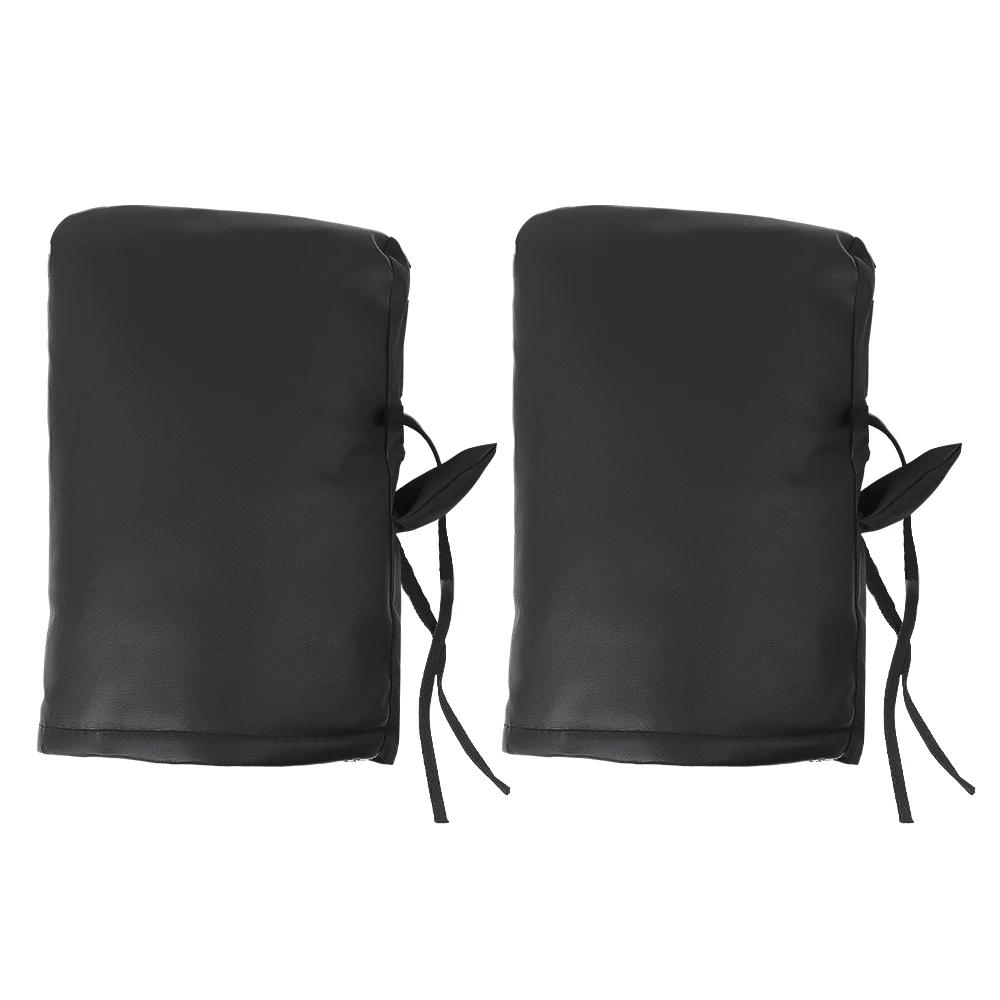 Motorcycle Scooter Thick Warm Handlebar Muff Grip Handle Bar Muff Rainproof Riding Protective Winter Warmer Thermal Cover Gloves