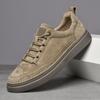 Trendy All-match Men's Casual Shoes Suede Leather Male Sneakers Classic Simple Oxford Shoes Versatile Formal Dress Footwear