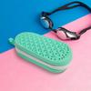 Silicone Protective Cases with Drain Hole Carrying Case Swimming Goggles Storage Box for Goggles