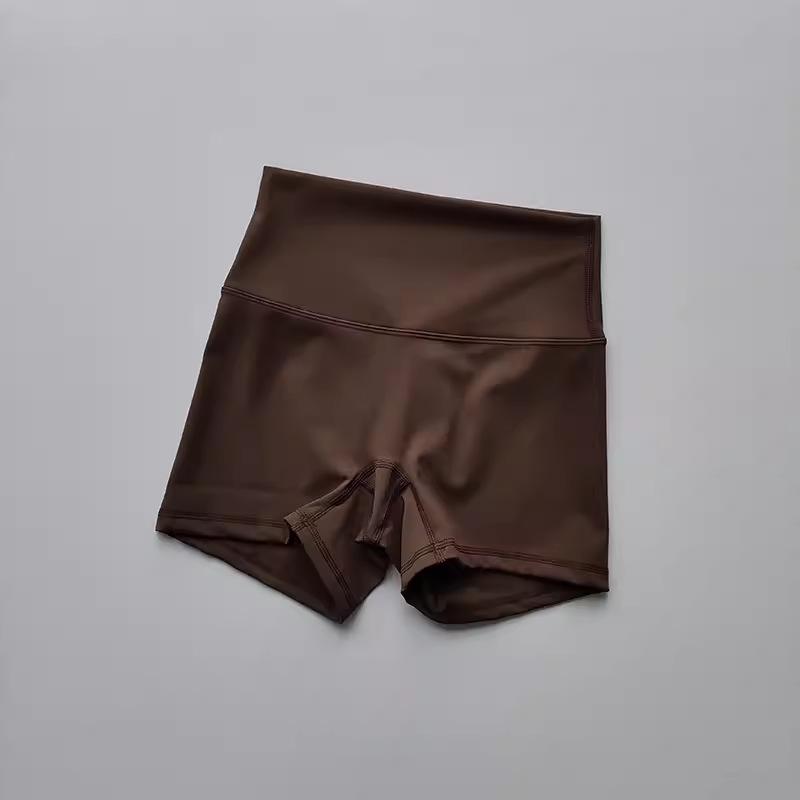 

Женские шорты для йоги с высокой талией и эффектом «персика» - Облегающие, дышащие фитнес шорты для лета XL