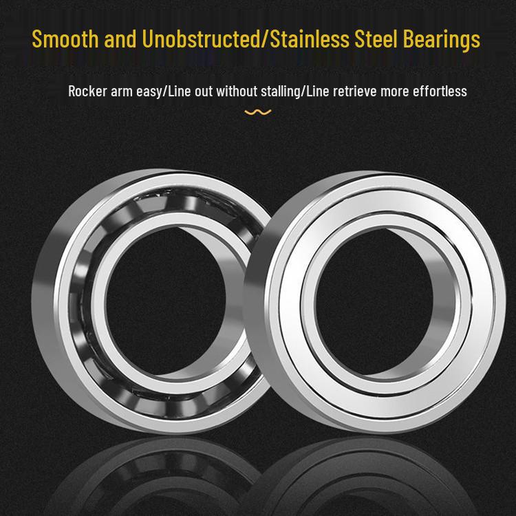 Universal Metal Spinning Fishing Reel with Long Cast and Lure Fishing Features