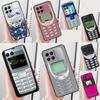 Retro Mobile Phone For Samsung Galaxy M15 M35 M55 M14 M34 M54 M13 M23 M33 M53 M31 M51 M20 M22 M52 M16 M06 Case