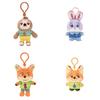 Rozkošná plyšová klíčenka Disney Zootopia Judy Hopps a Nick Wilde pro fanoušky