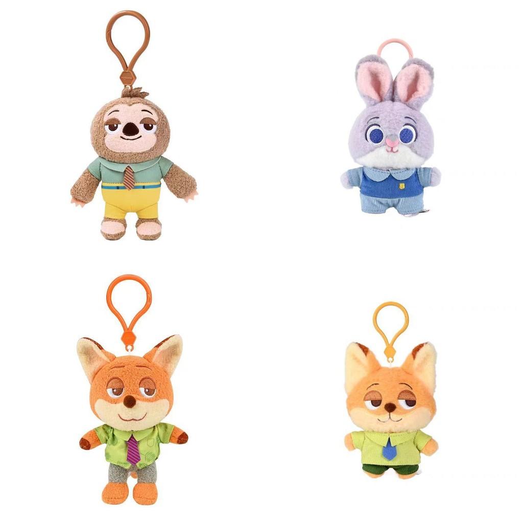 Rozkošná plyšová klíčenka Disney Zootopia Judy Hopps a Nick Wilde pro fanoušky
